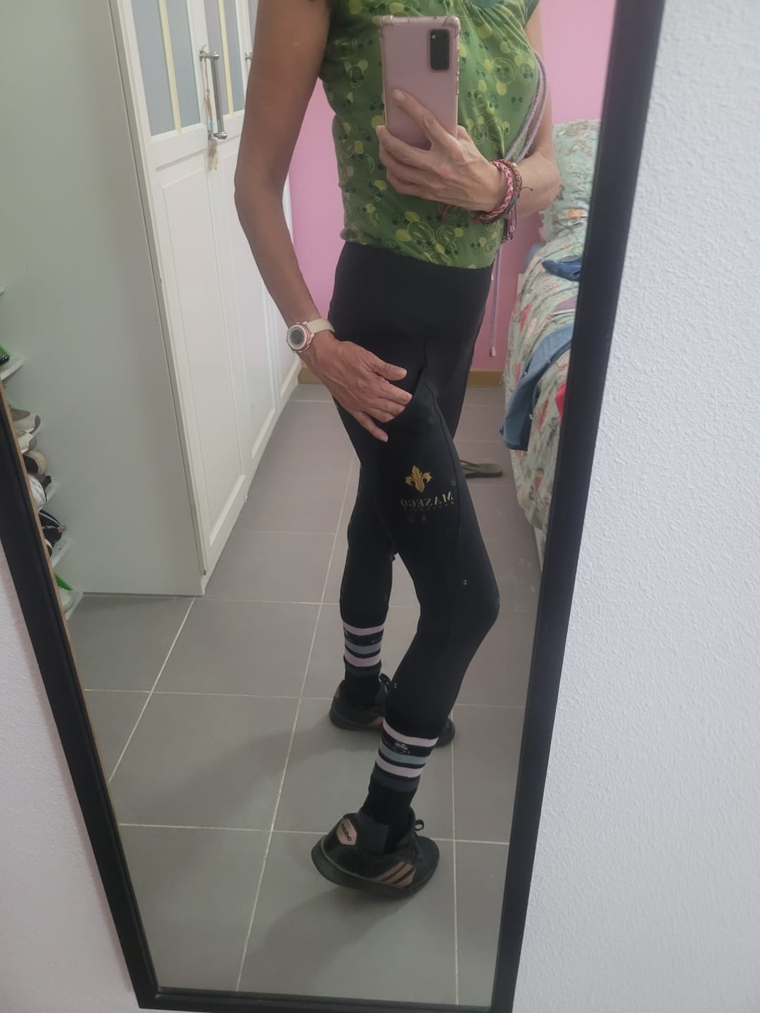 Customer photo review of Masego Riding Tights