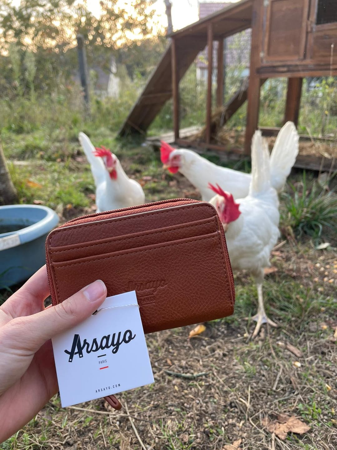 Customer photo review of Le portemonnaie Original. Végane et Résistant
