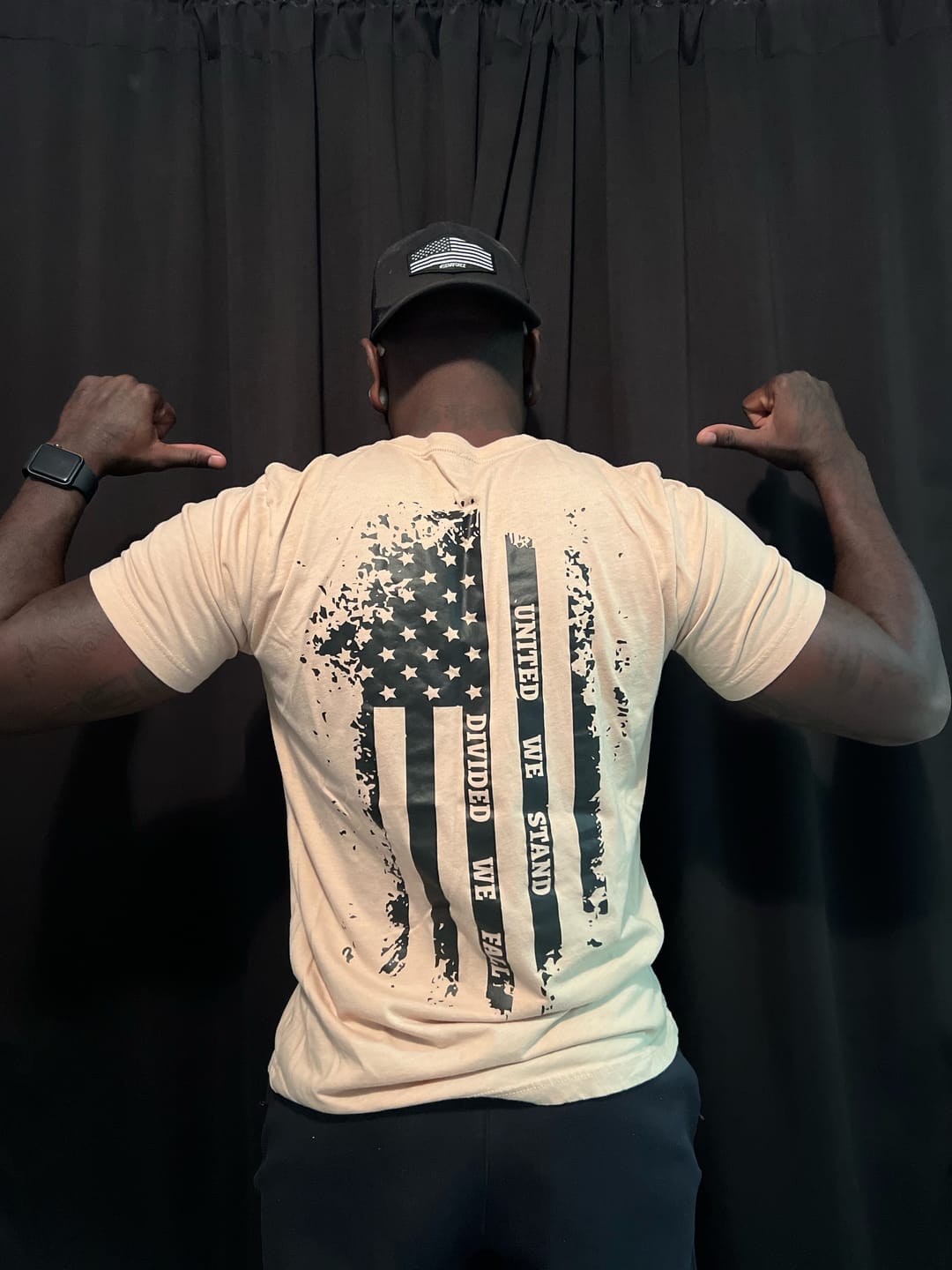 Customer photo review of United We Stand Tee
