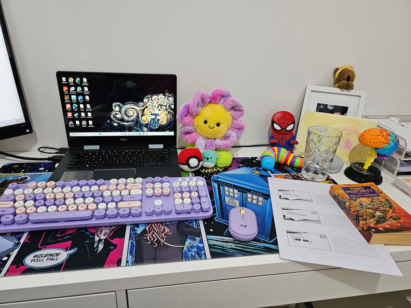 Customer photo review of Mofii Wireless Keyboard and Mouse Combo