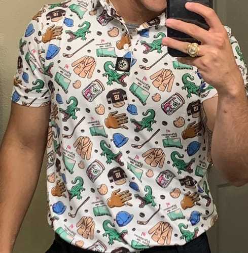 Customer photo review of GILMORE POLO WHITE