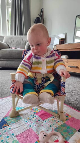 Customer photo review of Willow baby chair V2