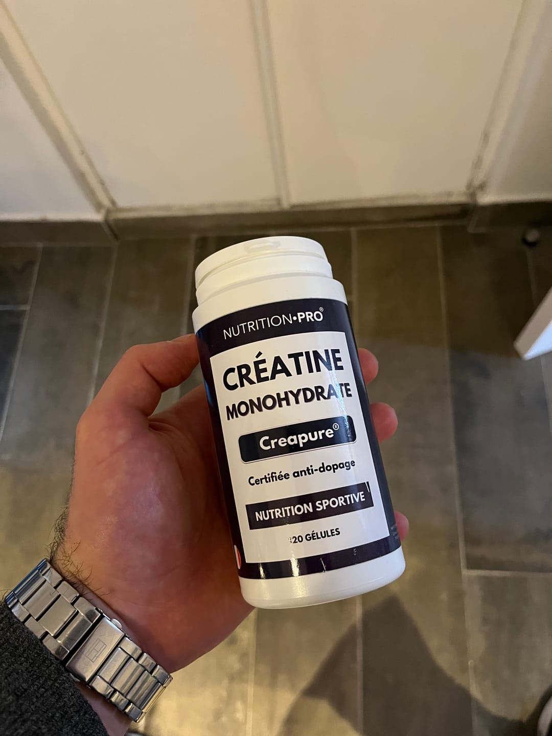 Customer photo review of CRÉATINE MONOHYDRATE (CREAPURE®) -120 GÉLULES