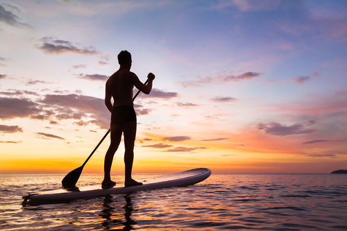 Customer photo review of Aquaplanet MAX 10’6″ Inflatable Paddle Board Package - Blue