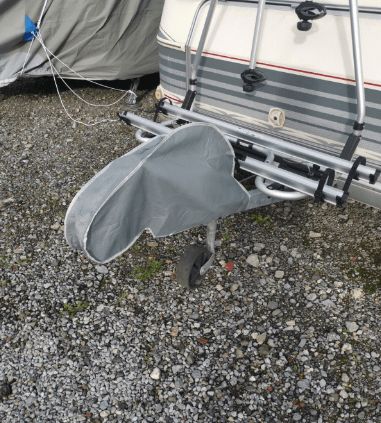 Customer photo review of Deichselhaube Grau