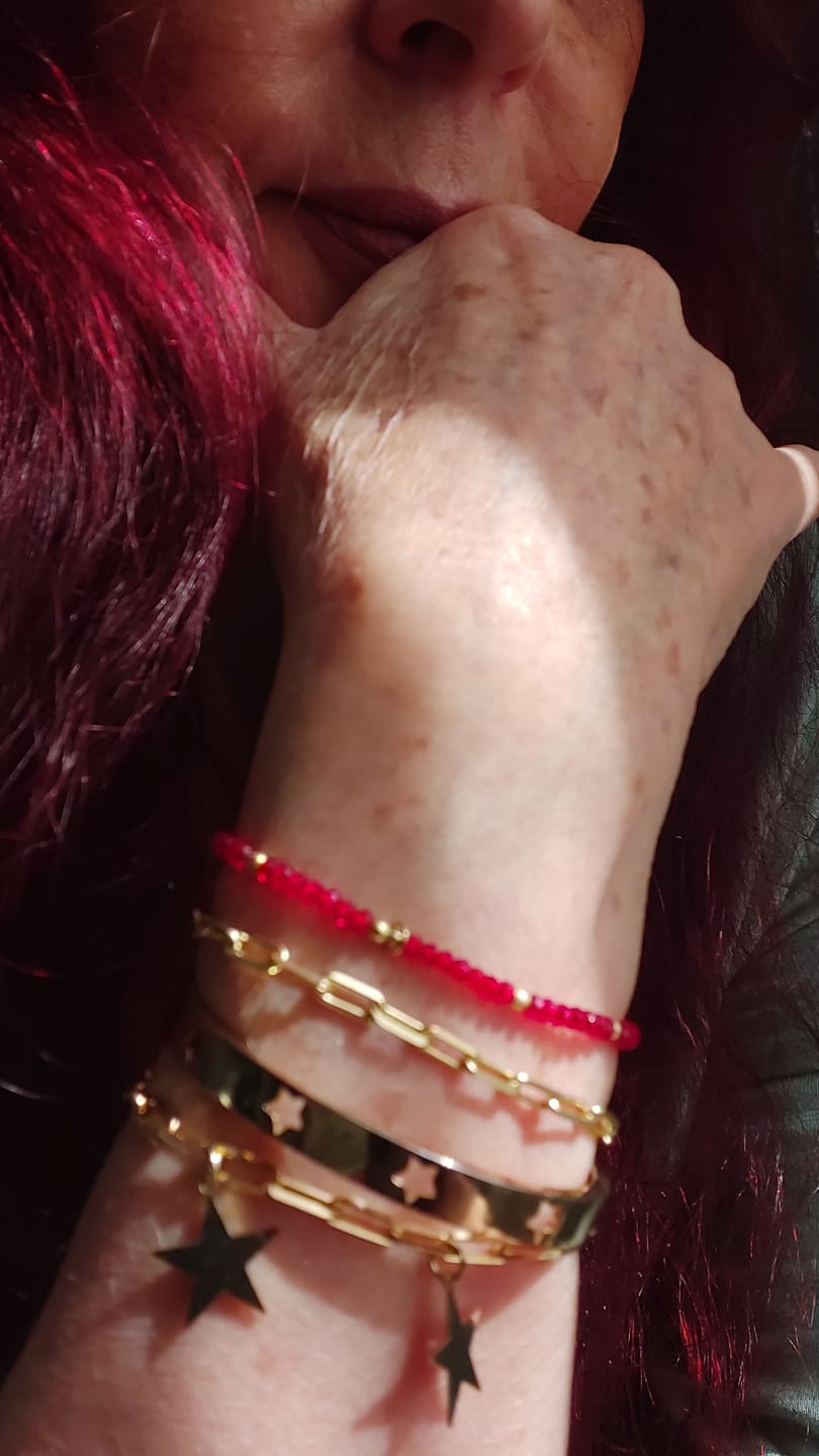 Customer photo review of PULSERA BOR ESLABON  MARÍAS