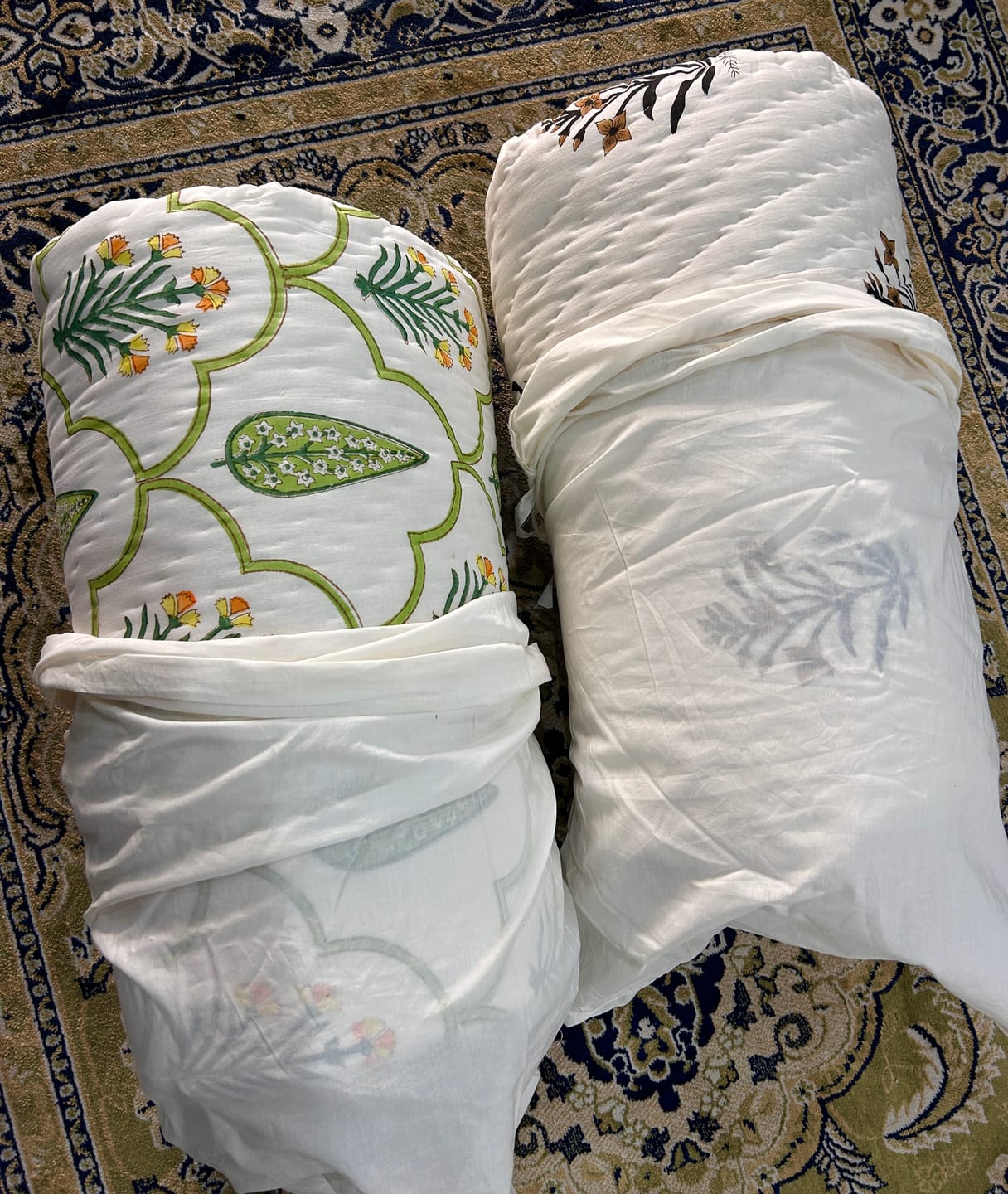 Customer photo review of Organic Mulmul Cotton Quilt