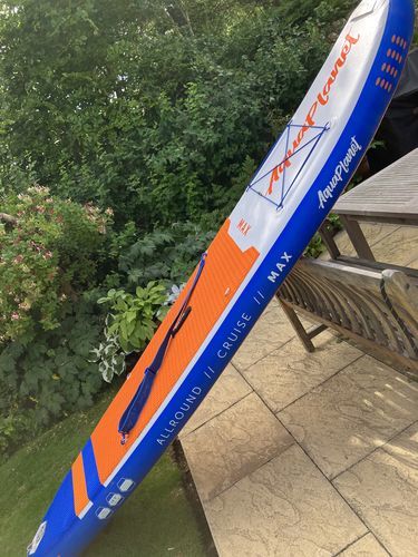 Customer photo review of Aquaplanet MAX 10’6″ Inflatable Paddle Board Package - Orange