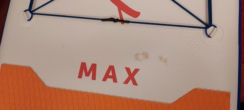 Customer photo review of Aquaplanet MAX 10’6″ Inflatable Paddle Board Package - Orange