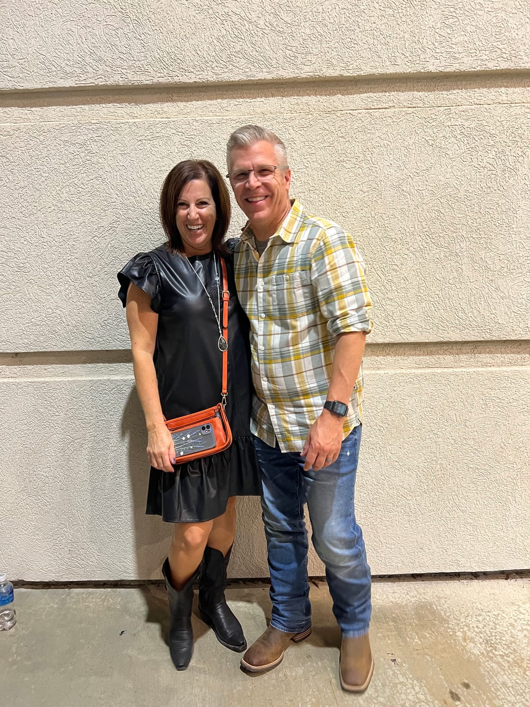 Customer photo review of Patsy Clear Crossbody
