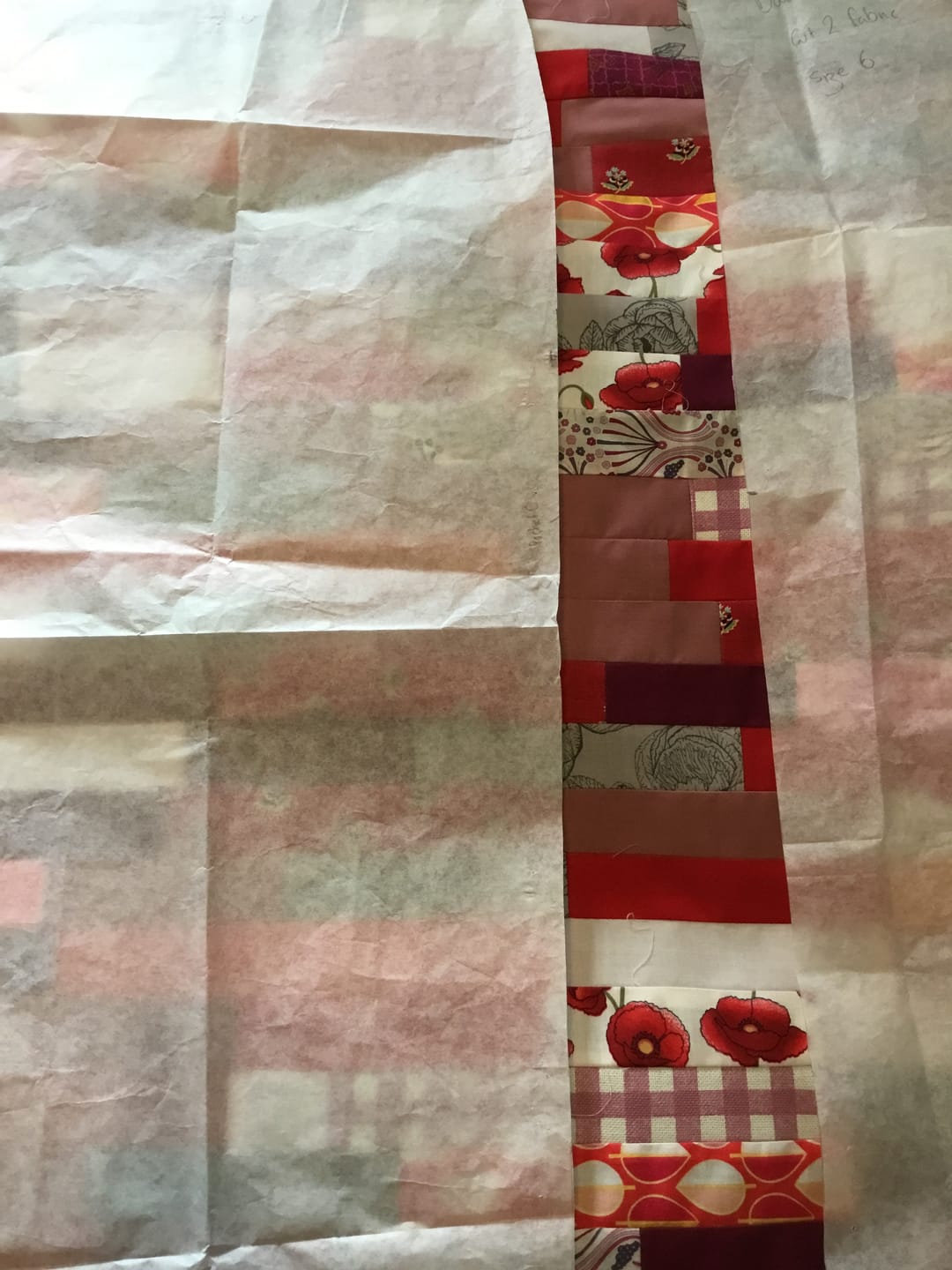 Customer photo review of Prym Dressmakers Pattern Tracing Paper