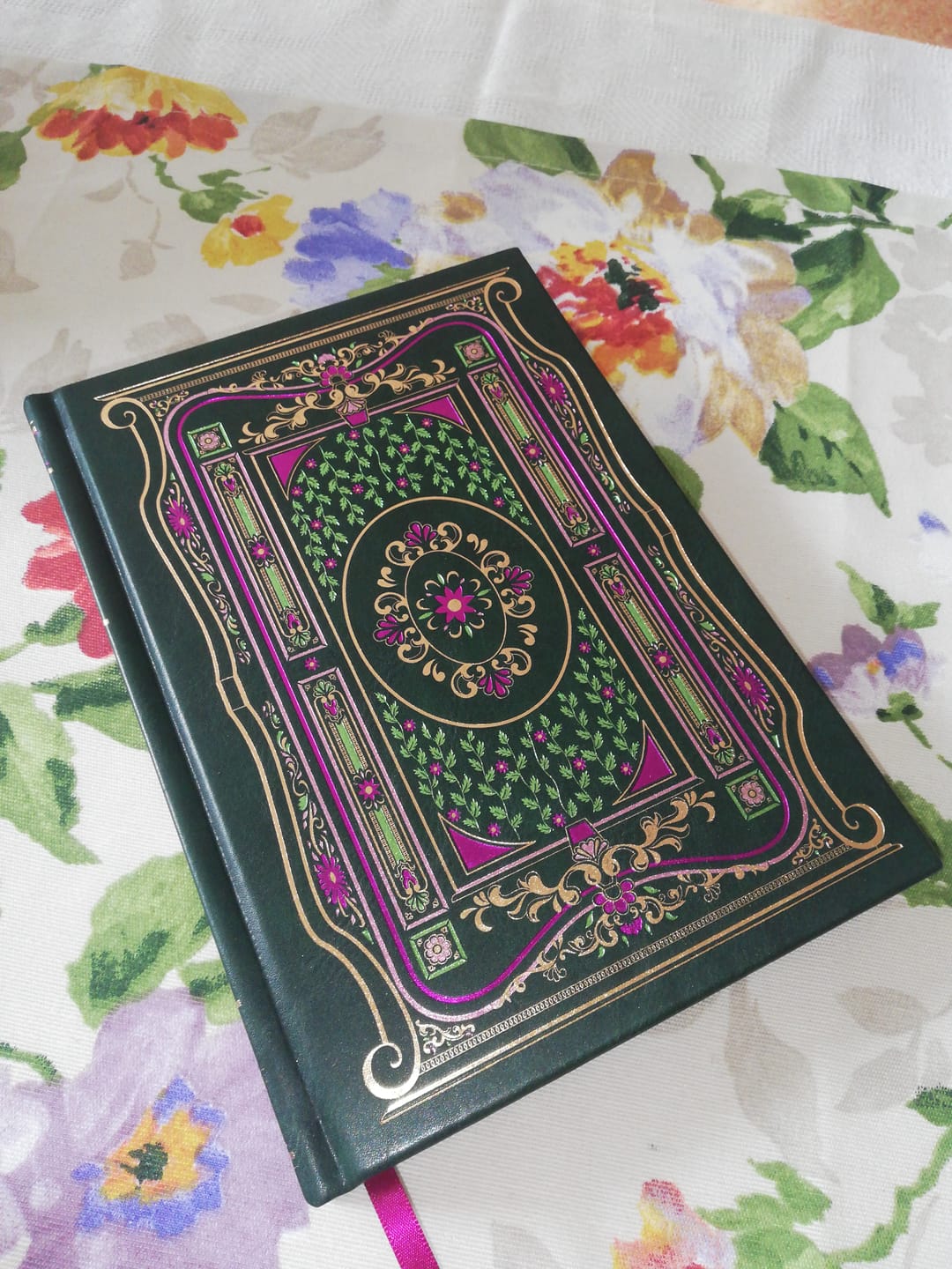Customer photo review of Literati Notebook - Forest Green