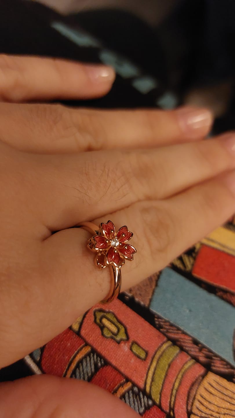 Customer photo review of Bague d'Anxiété Ajustable - CAMÉLIA