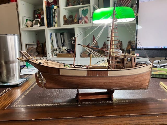 Customer photo review of Maqueta Barco Palamós
