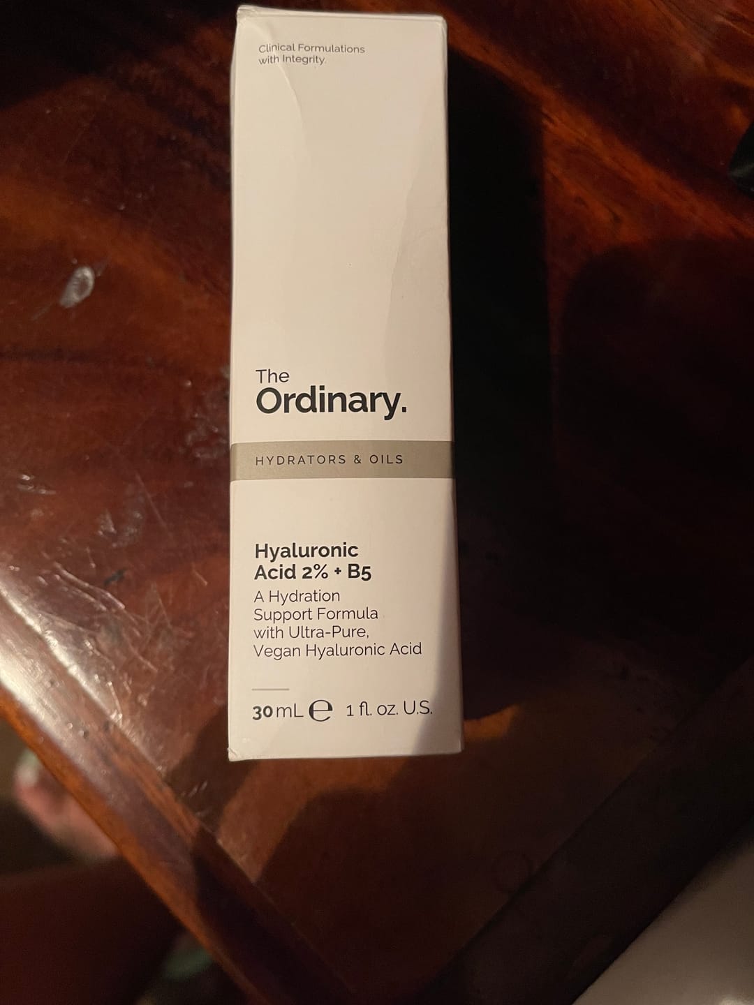 Customer photo review of Hyaluronic Acid 2% + B5 Hydrating Serum