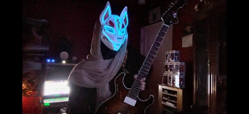 Norman A. review of Cyberpunk Kitsune Mask image 1 out of 3