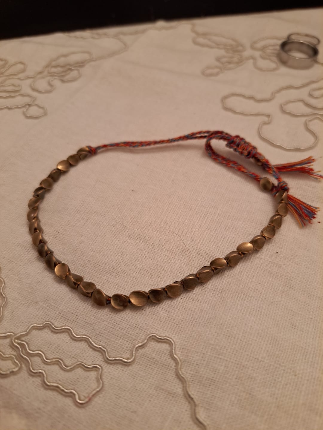 Customer photo review of Edles Tibetisches Glücksarmband