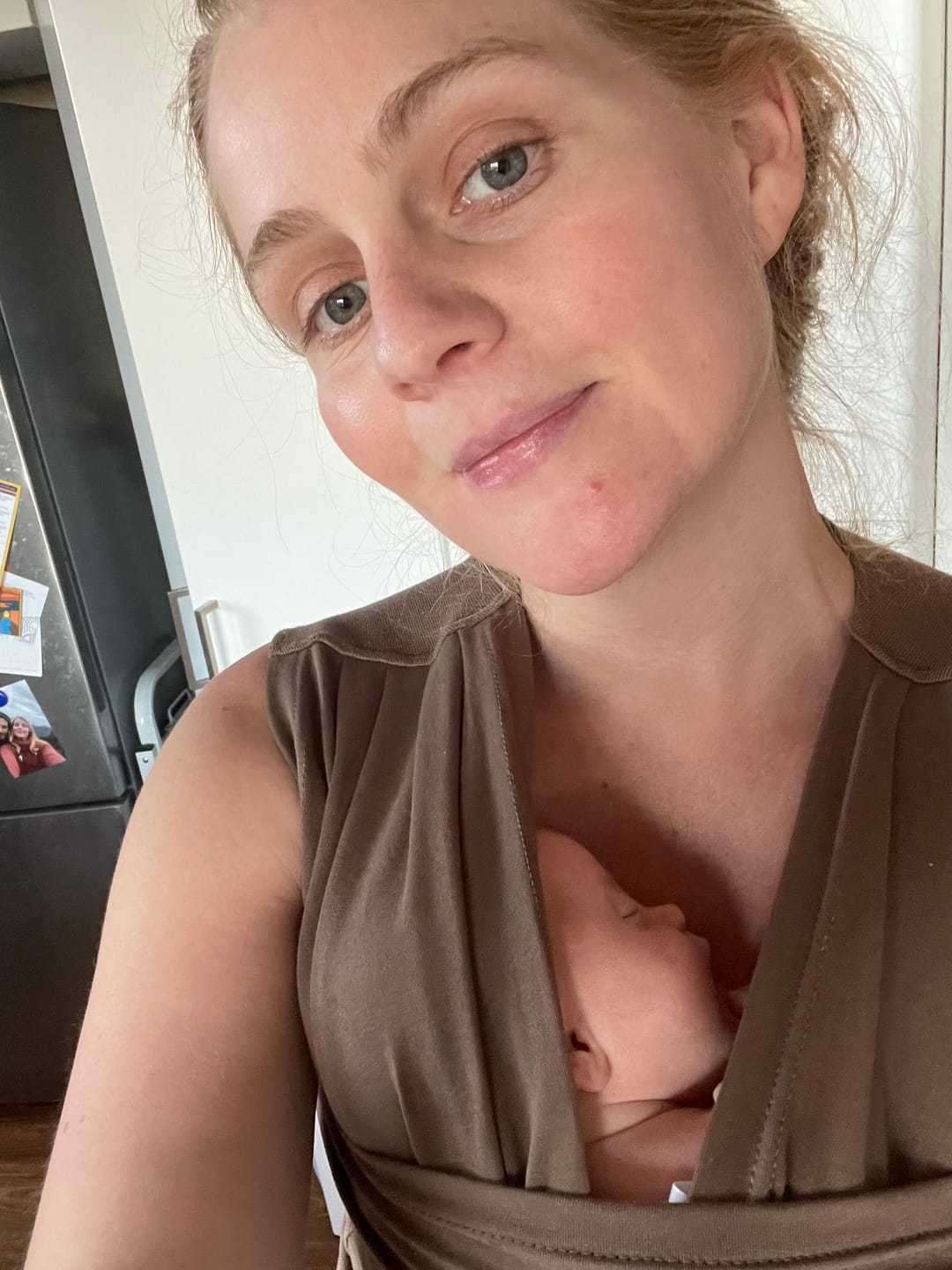 Customer photo review of BabyDink Pocket Organic - Oak
