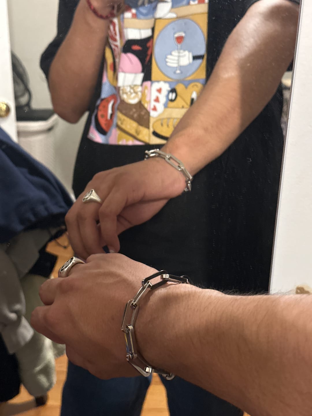 Customer photo review of LINK BRACELET