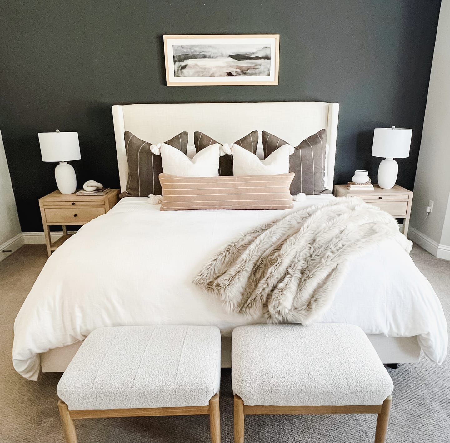 Customer photo review of Wren in Moss - 12x20" | 12x26" | 12x40"