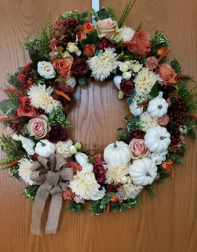 Customer photo review of Bulk 20" Artificial Dandelions Chrysanthemums Fall Floral Pompon Mum Stems Silk Fall Flowers Artificial Wholesale