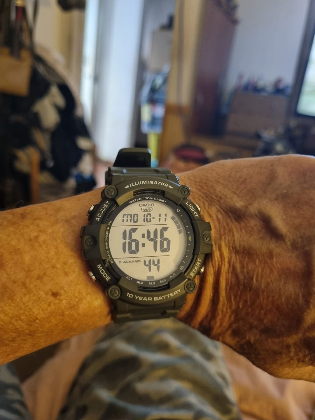 Customer photo review of Reloj Casio Vintage AE-1500WHX-3AVDF Verde