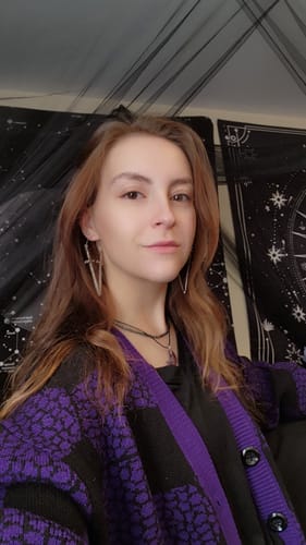 Customer photo review of First Moon Cardigan