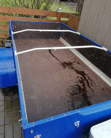 Customer photo review of Anhänger Planenbügel 100 - 145 cm (2er Set)
