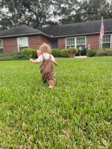 Customer photo review of Cord Overalls