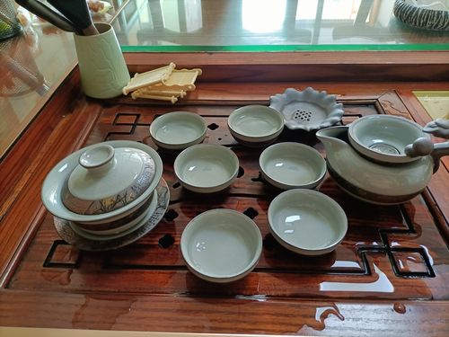 Customer photo review of Dragon Ball Ice Crack Ruyao Tea Set