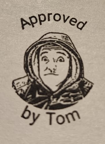 Customer photo review of Self-Inking Face Stamp