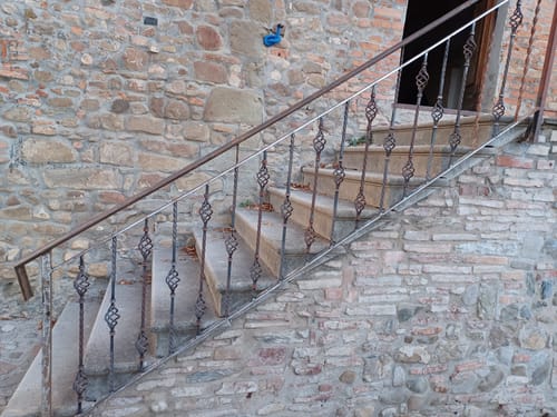 Customer photo review of Paletto liscio attorcigliato con pigna art. 48/2