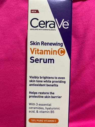 Customer photo review of Skin Renewing Vitamin C Serum