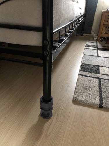 Customer photo review of 4stk højdejusterbare støttefødder til vaskemaskine