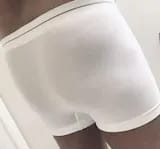 Customer photo review of Men's Athletic U Convex Pouch Boxer Briefs