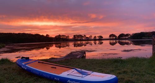 Customer photo review of Aquaplanet MAX 10’6″ Inflatable Paddle Board Package - Orange