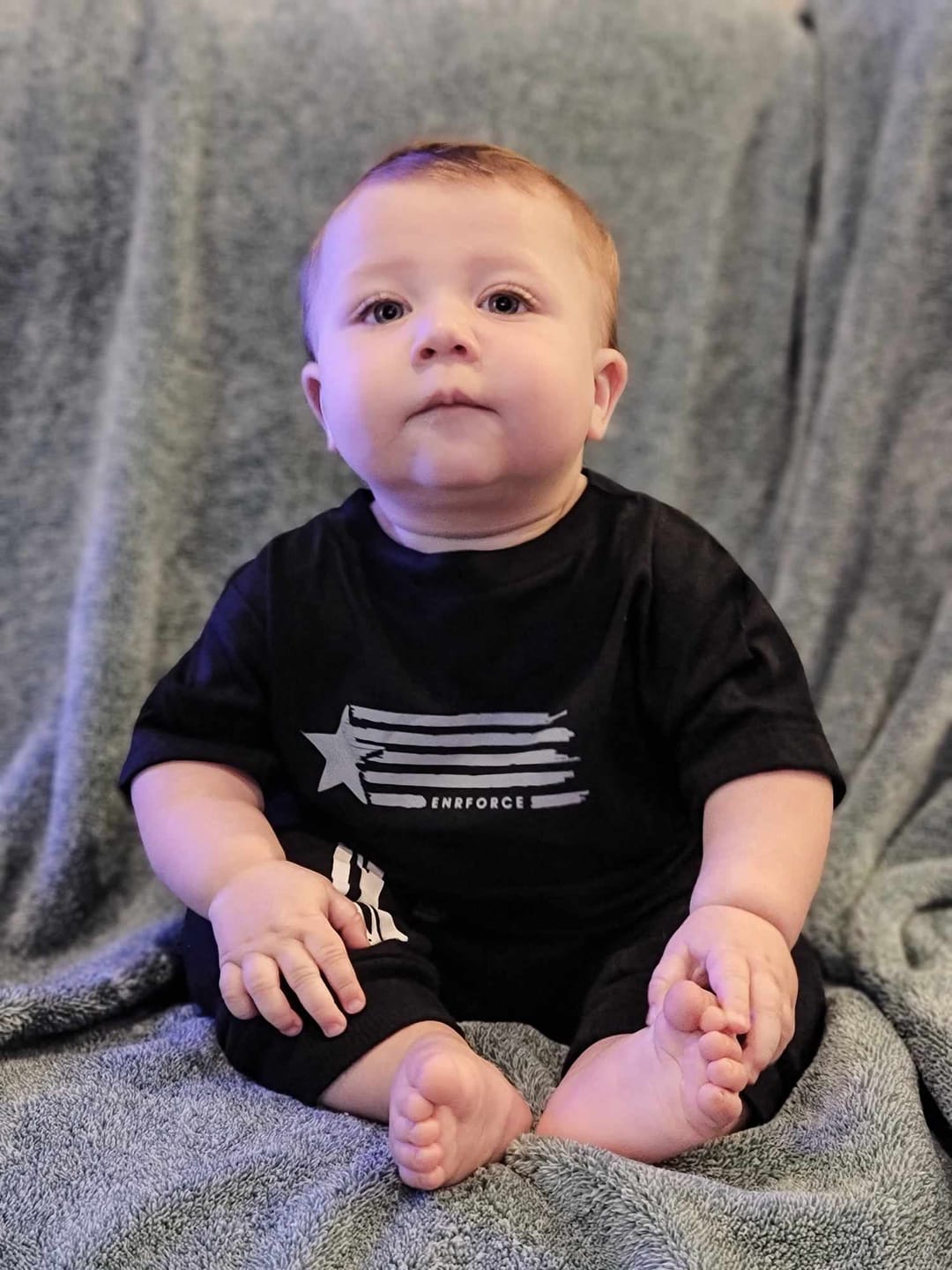 Customer photo review of Youth Enrforce Tee