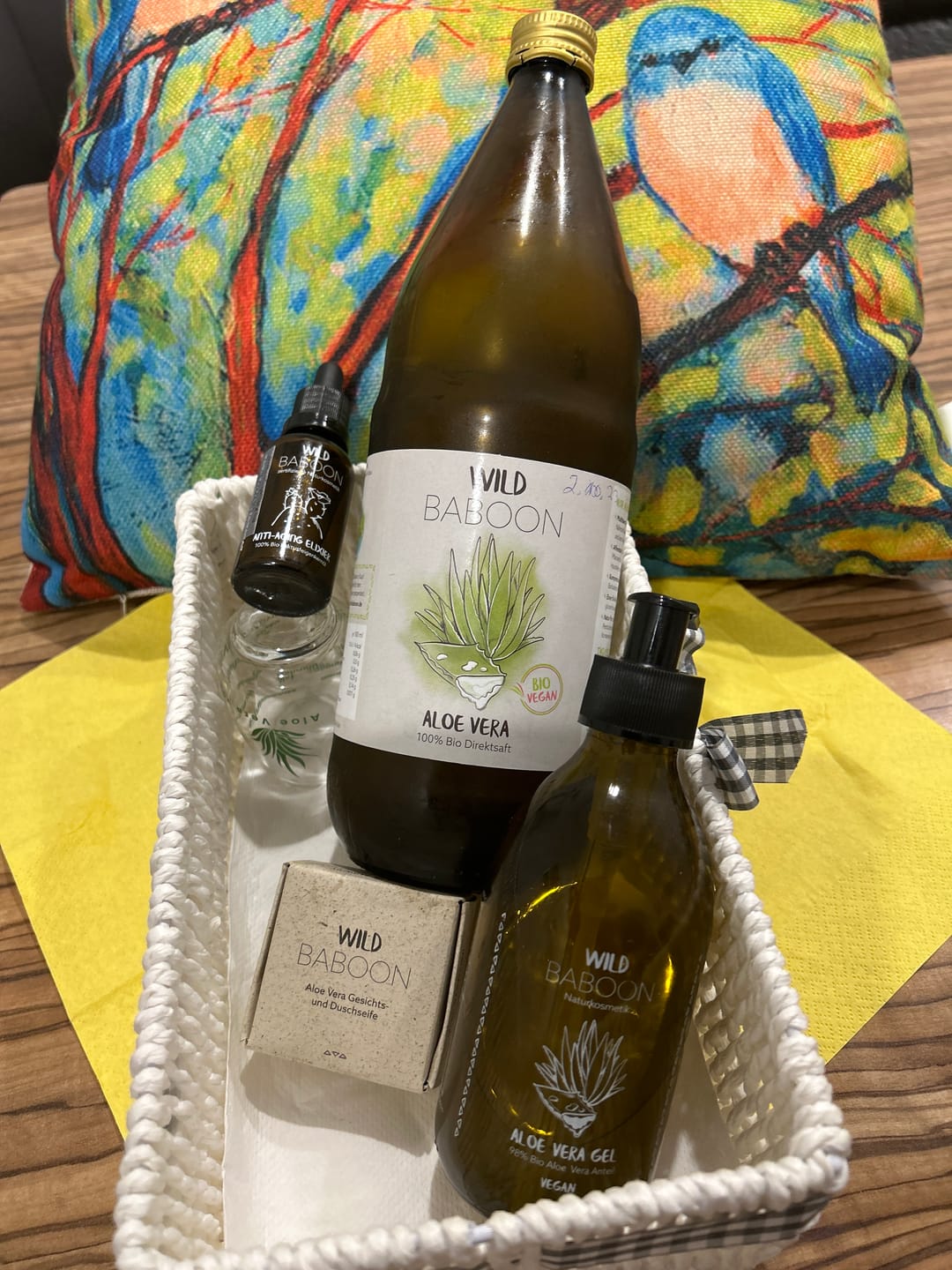 Customer photo review of BEAUTY SET mit Aloe Vera und Kaktusfeigenkernöl + GRATIS Seife