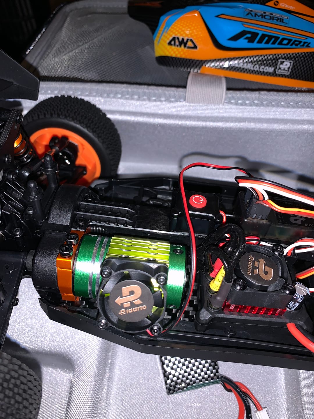 Customer photo review of Motor Heat Sink and Cooling Fan