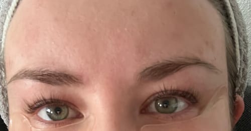 Customer photo review of Wimpern & Augenbrauen Serum