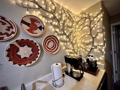 Customer photo review of Enchanted Willow Vine Lights