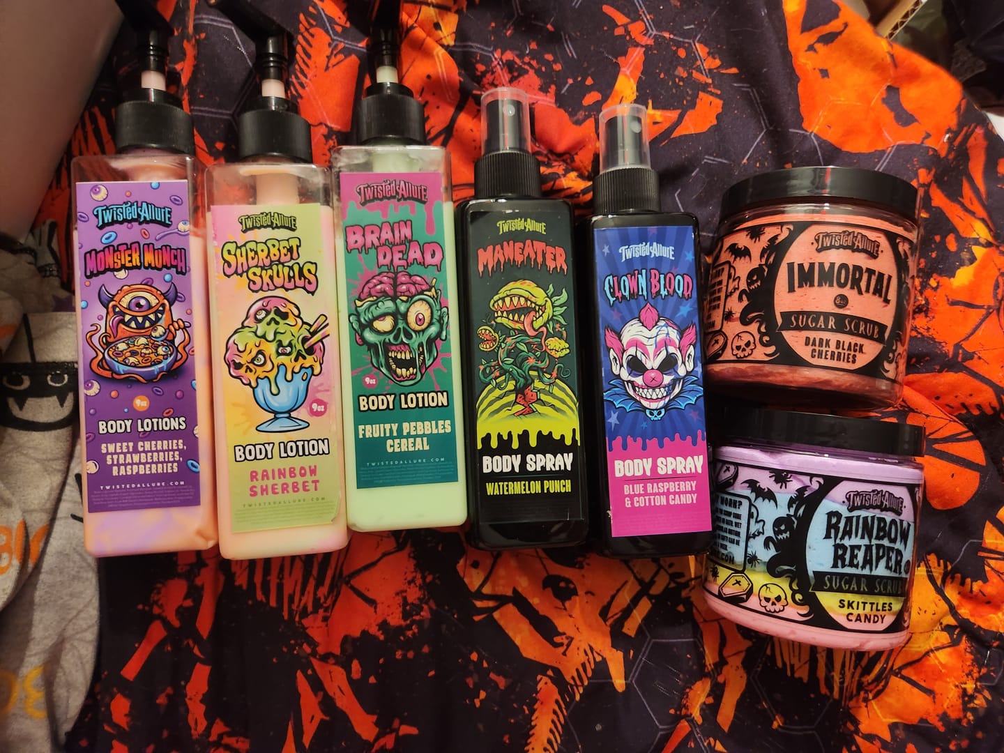 Customer photo review of Brain Dead Body Lotion (Fruity Pebbles Cereal)