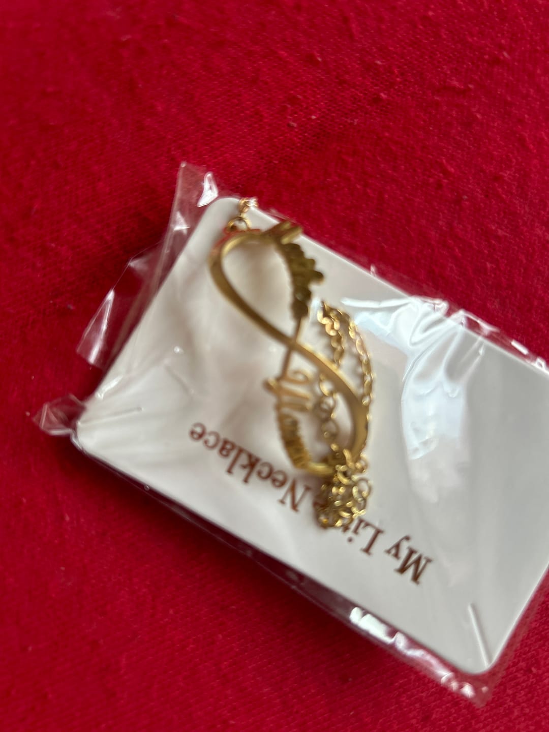 Customer photo review of Bracelet Infini