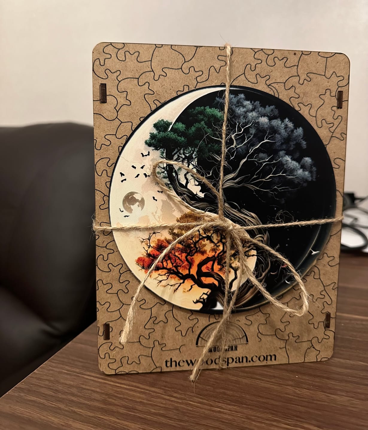 Customer photo review of Yin Yang - Ahşap Puzzle