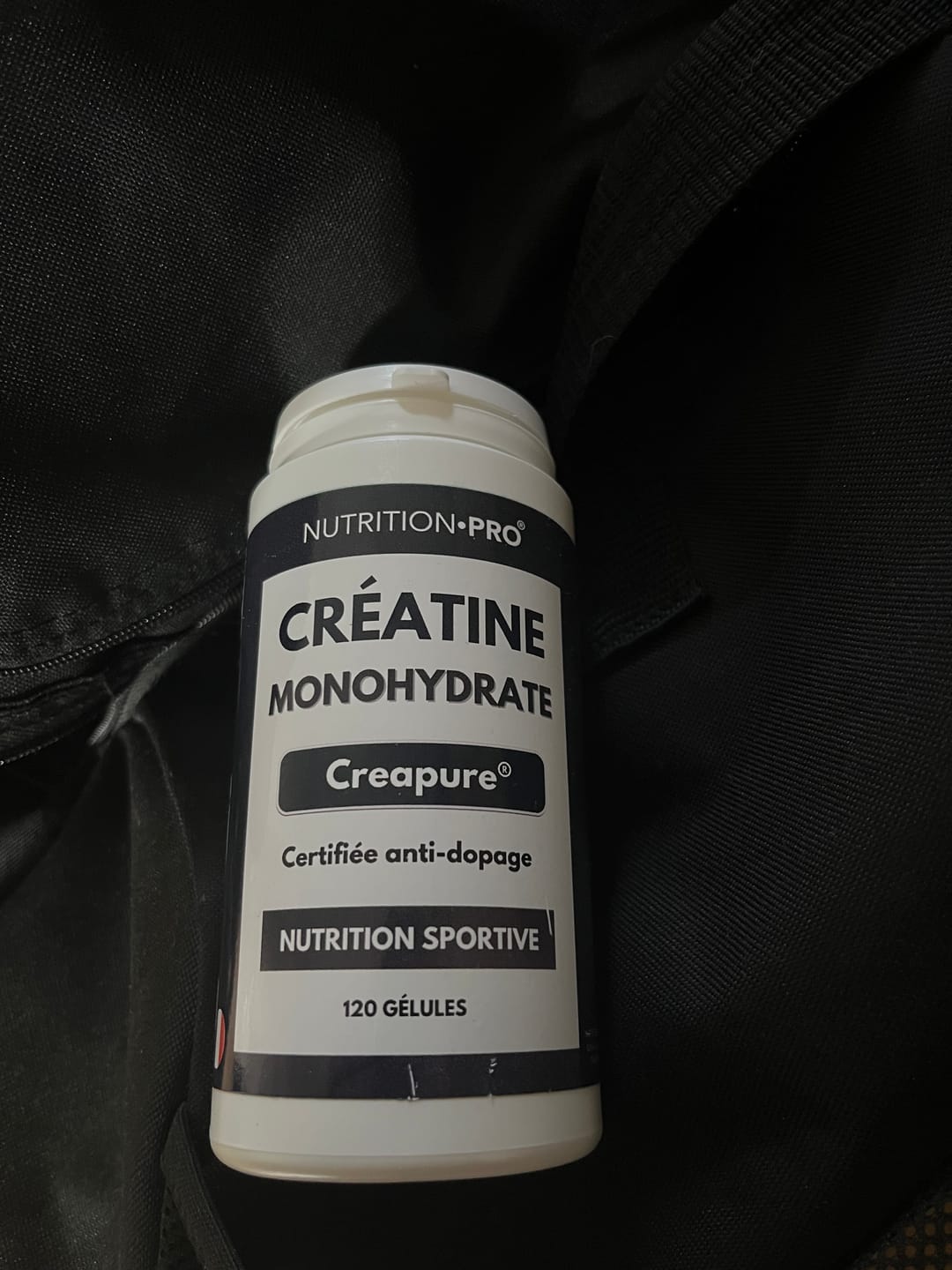 Customer photo review of CRÉATINE MONOHYDRATE (CREAPURE®) -120 GÉLULES