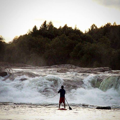 Customer photo review of Aquaplanet MAX 10’6″ Inflatable Paddle Board Package - Orange