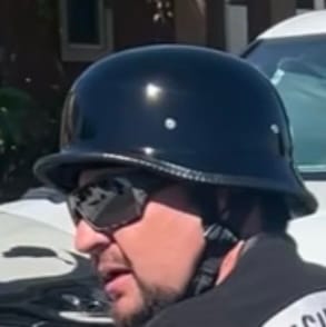 Customer photo review of Lightweight Mayan DOT Germanator Helmet / Gloss Black