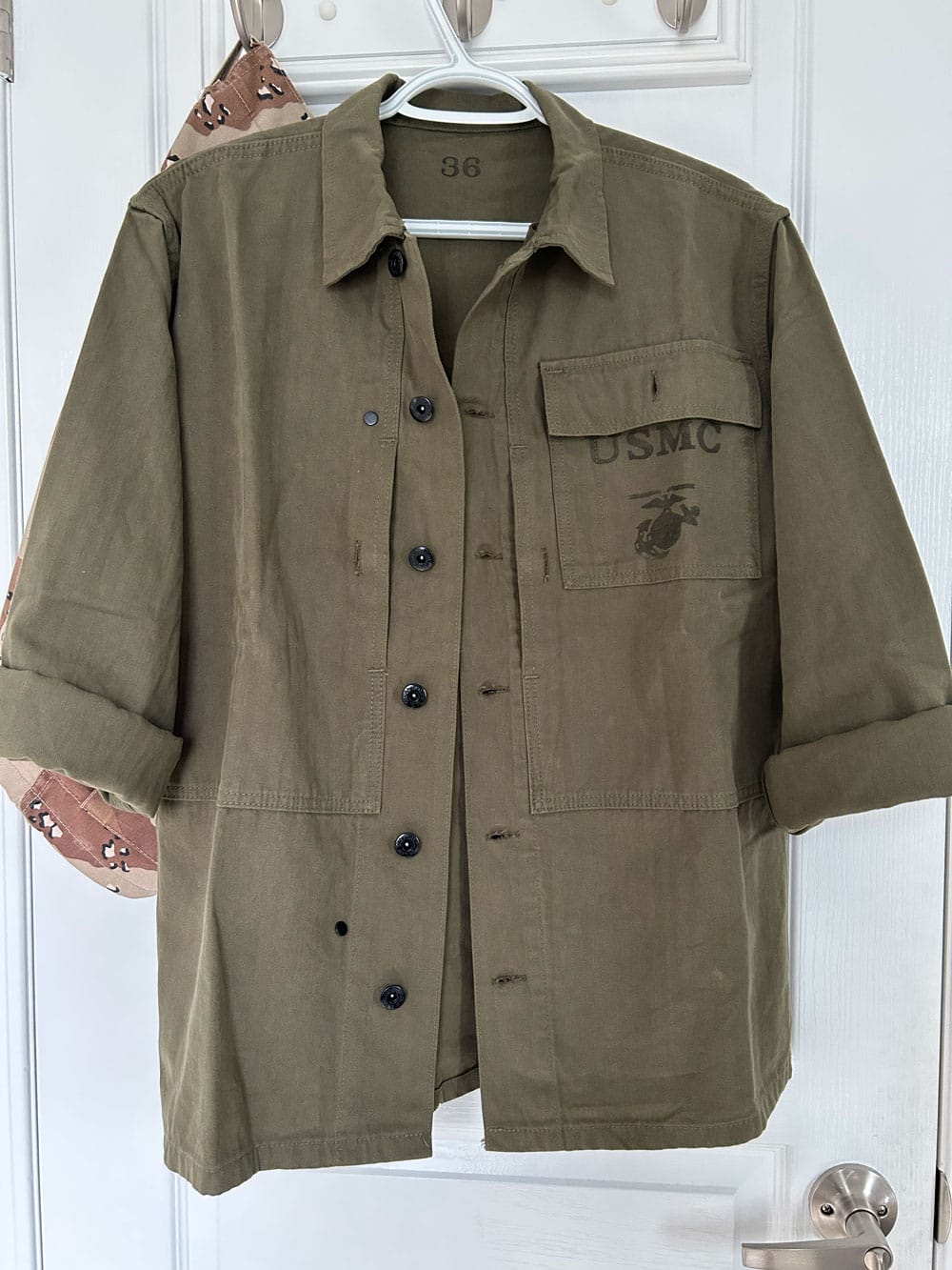 Customer photo review of USMC P-44 HBT Utility Jacket