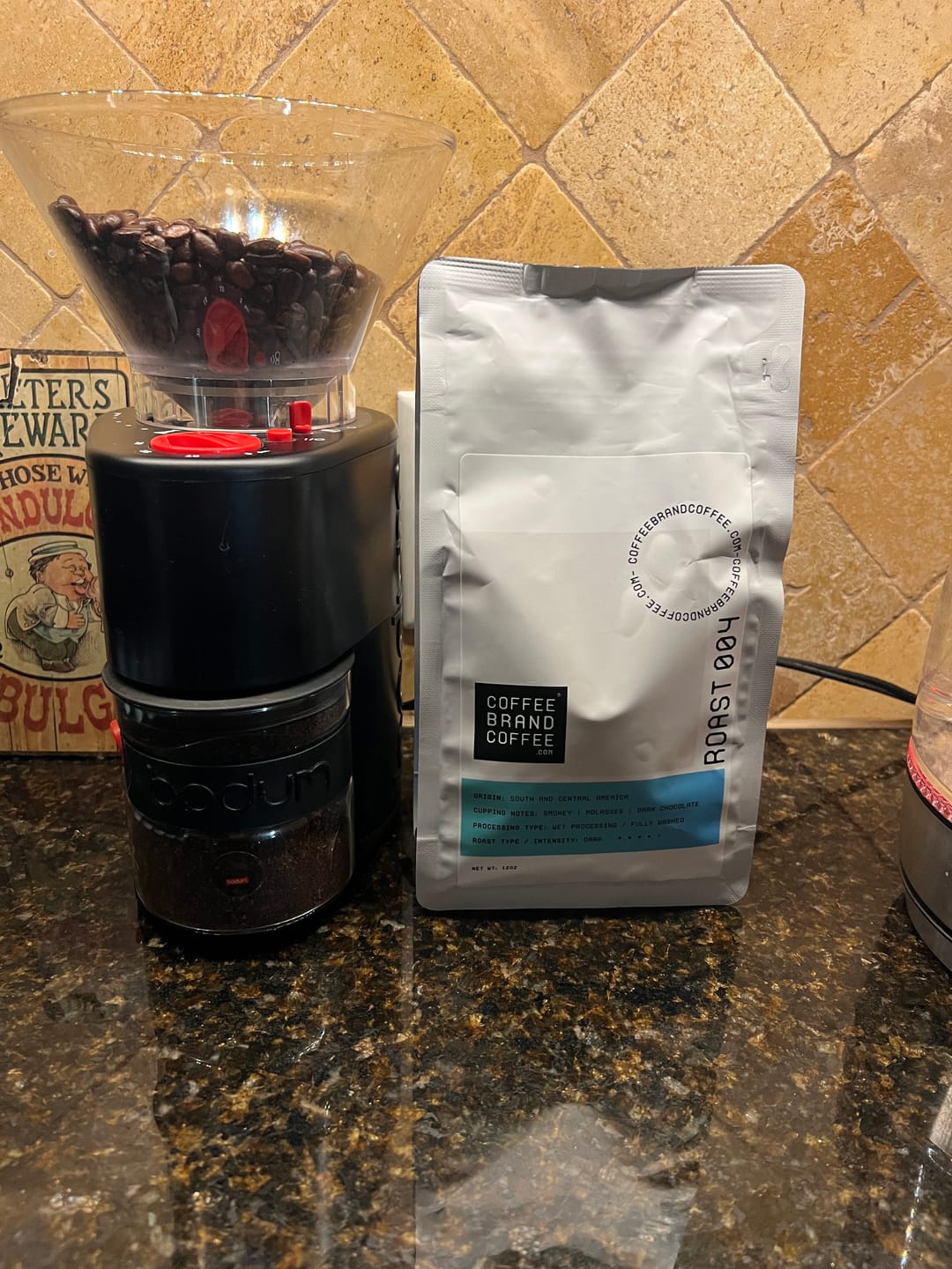 Customer photo review of Dark Roast Coffee