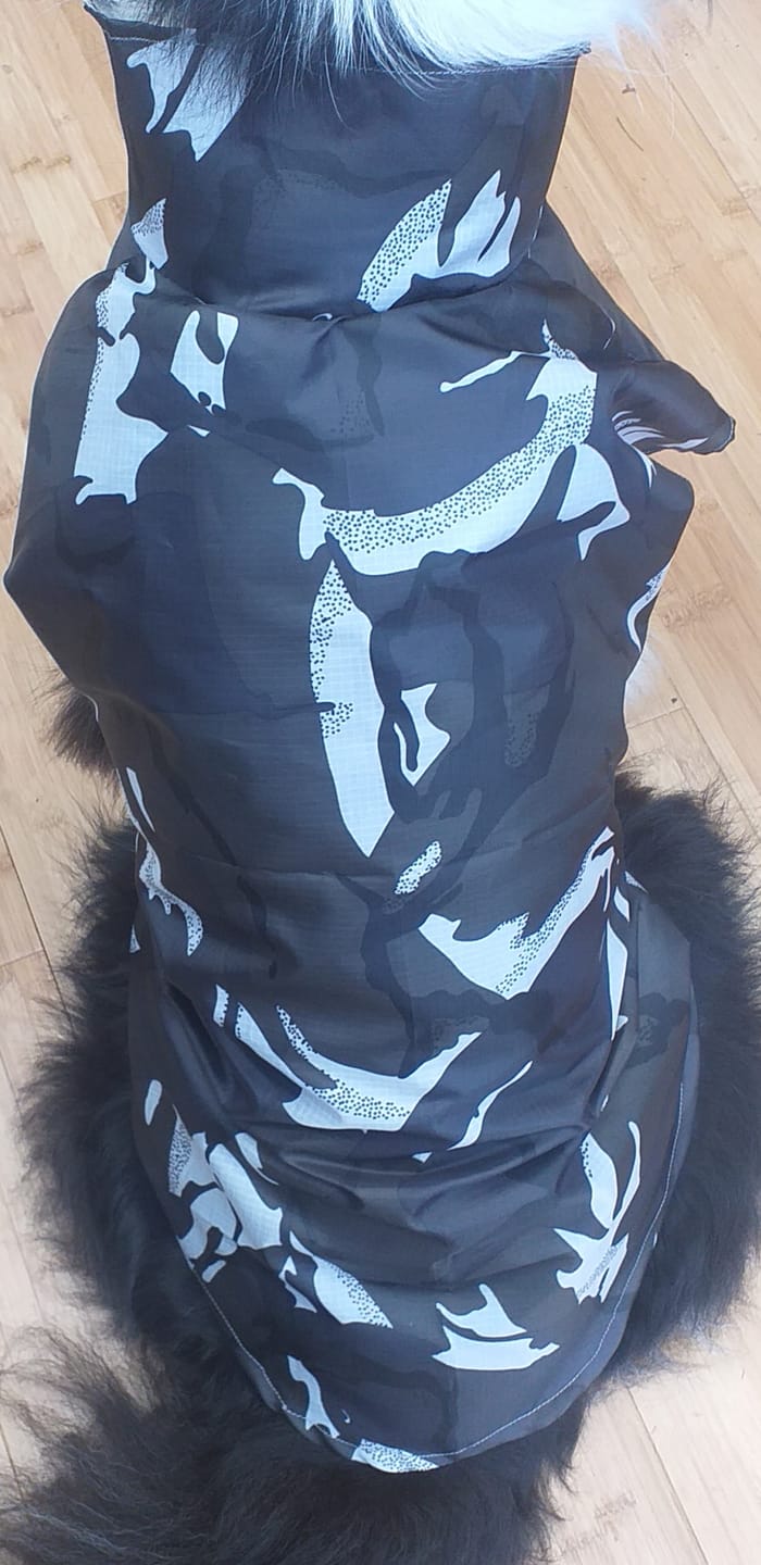 Customer photo review of Water Resistant Camouflage Ripstop Fabric